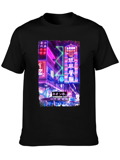 City of Neon T-Shirt - Urban Streetwear Tee