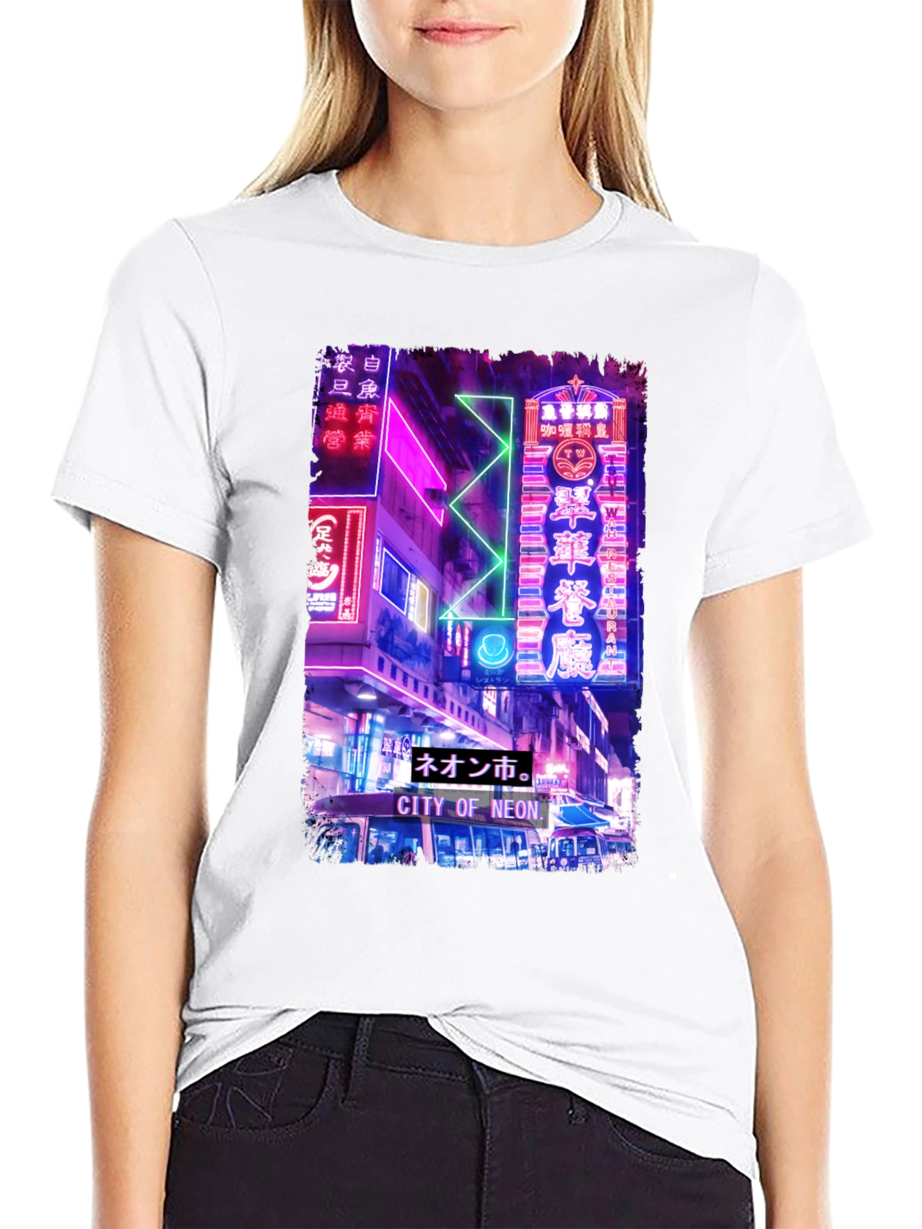 City of Neon T-Shirt - Urban Streetwear Tee
