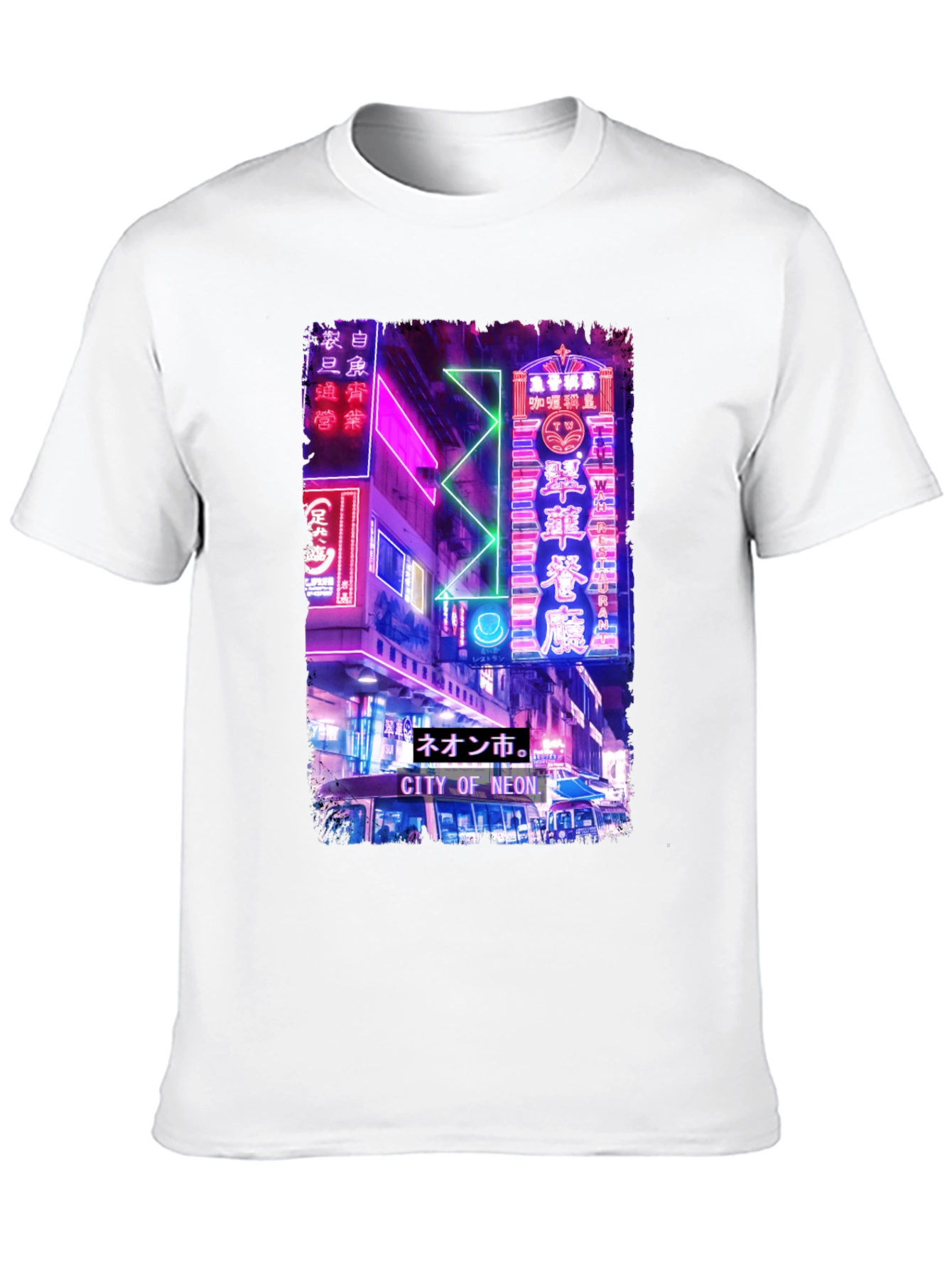 City of Neon T-Shirt - Urban Streetwear Tee
