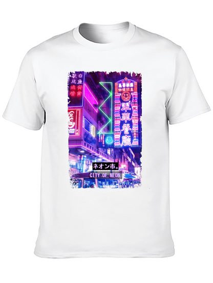 City of Neon T-Shirt - Urban Streetwear Tee