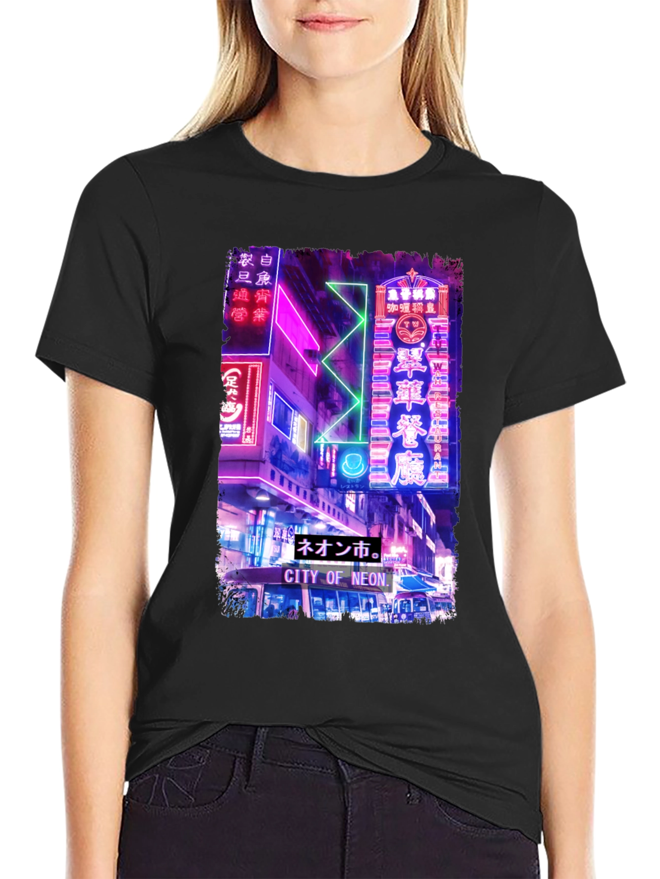City of Neon T-Shirt - Urban Streetwear Tee