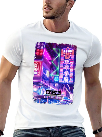 City of Neon T-Shirt - Urban Streetwear Tee