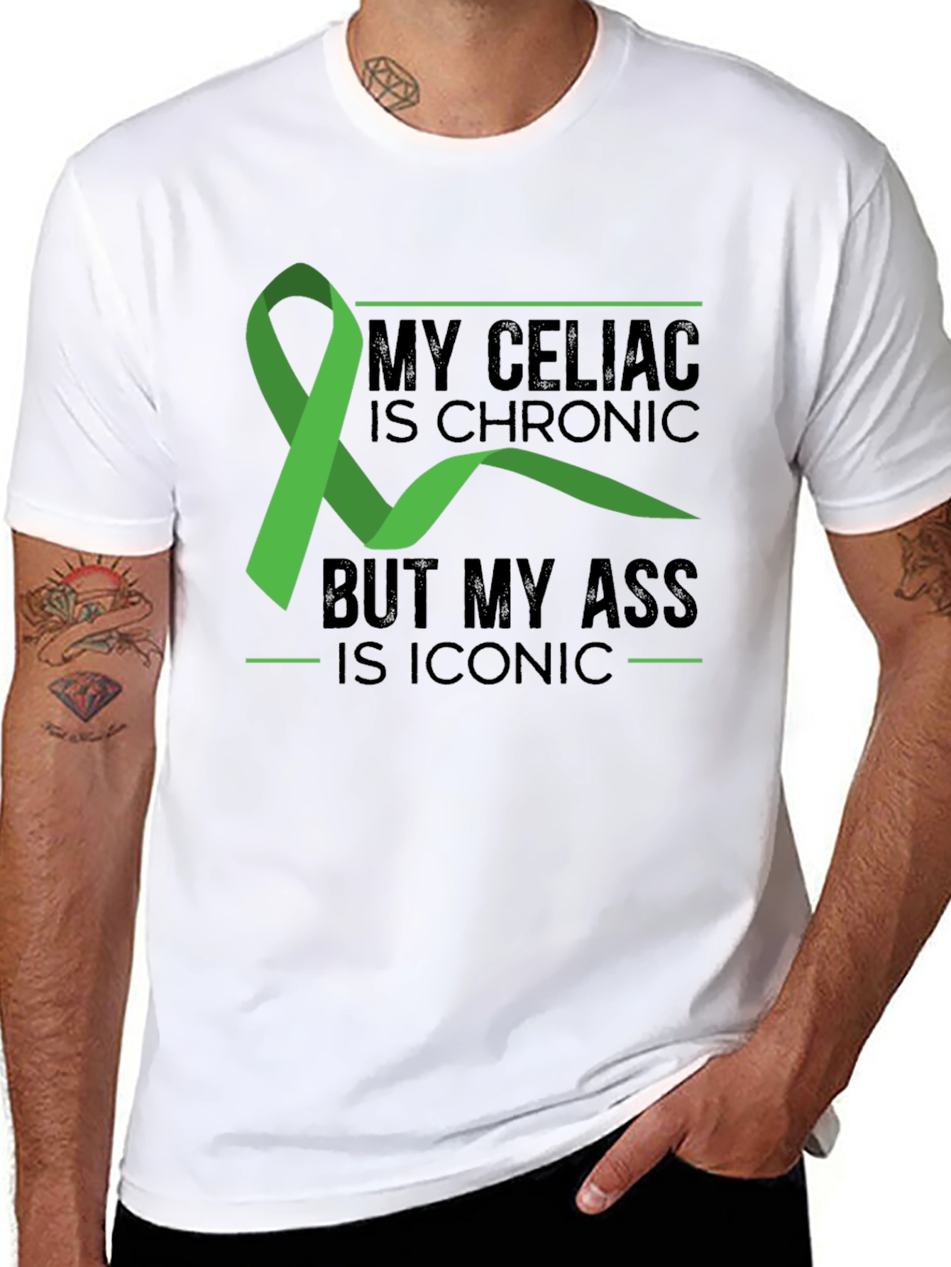 Celiac Awareness Ribbon T-Shirt