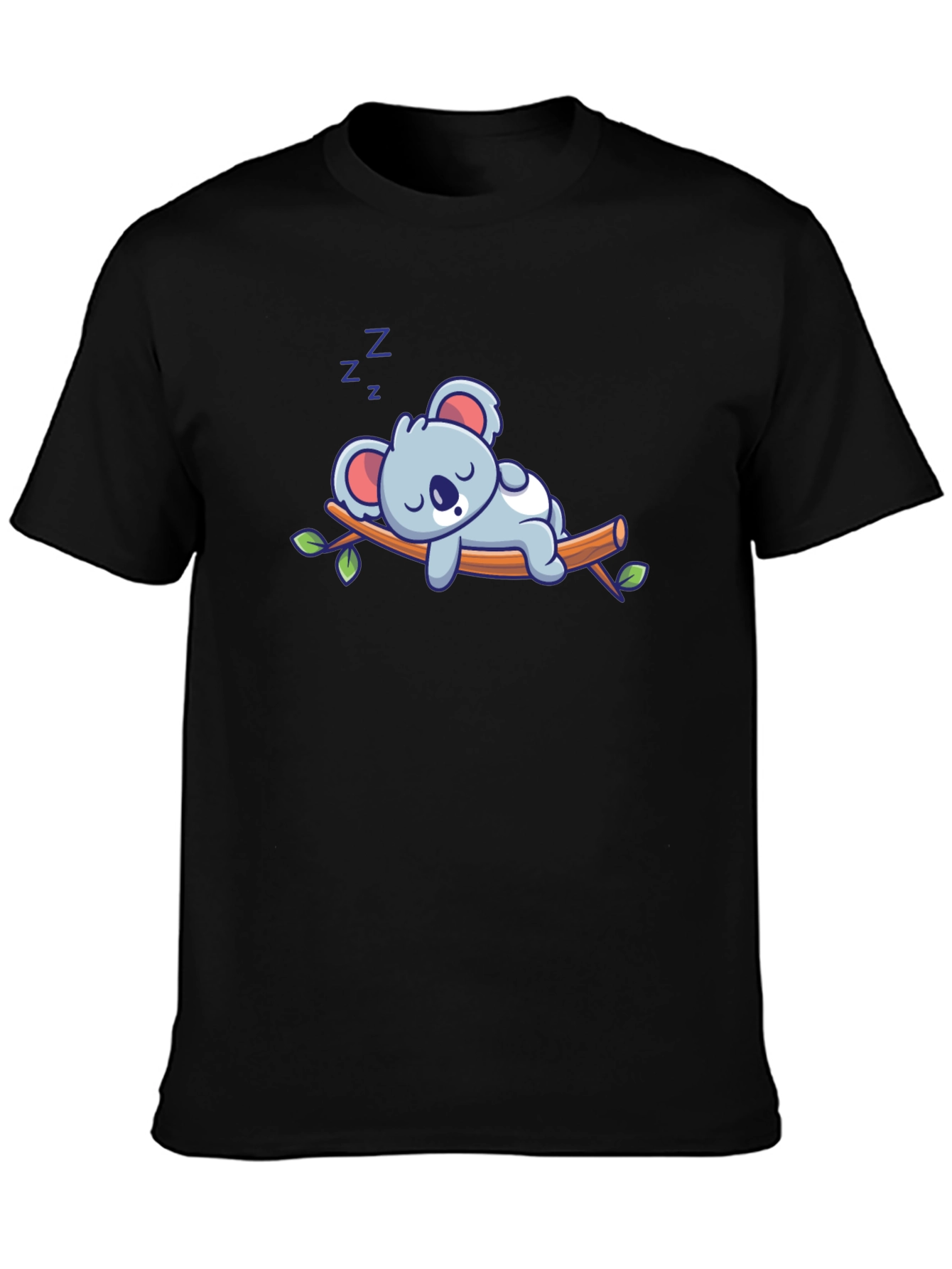 Cute Sleeping Koala T-Shirt - Soft Cotton Blend