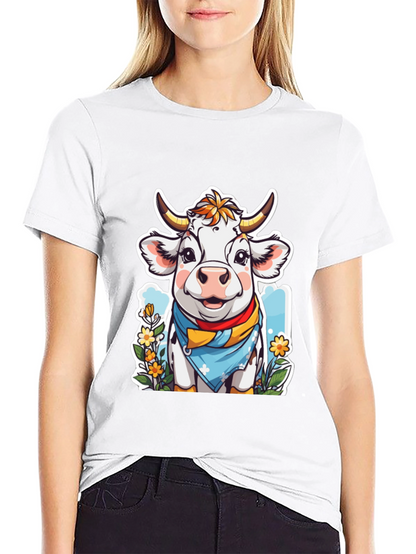 Cow Cartoon T-Shirt