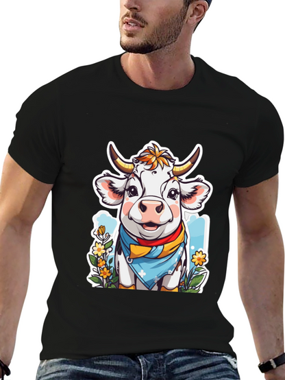 Cow Cartoon T-Shirt