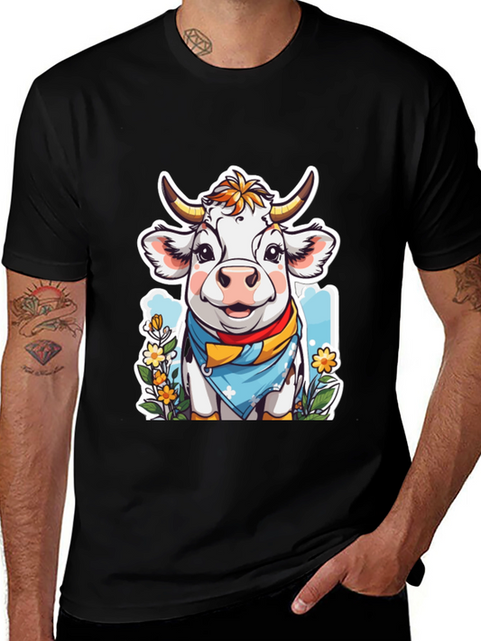 Cow Cartoon T-Shirt