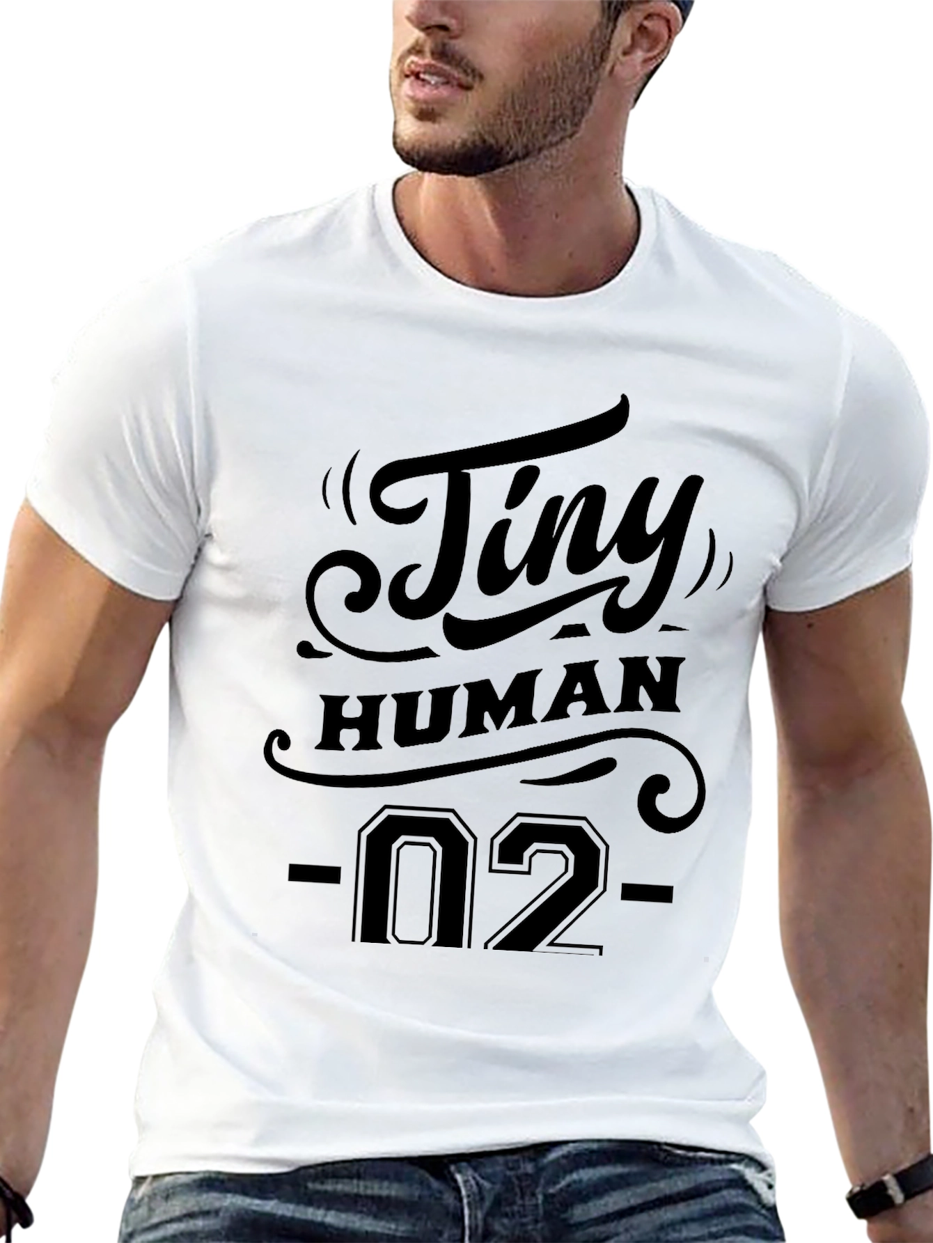 Tiny Human 02 - Mens Graphic Tee