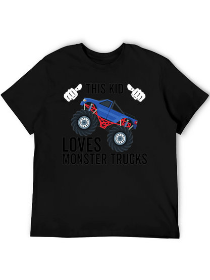 Monster Truck Kids T-Shirt