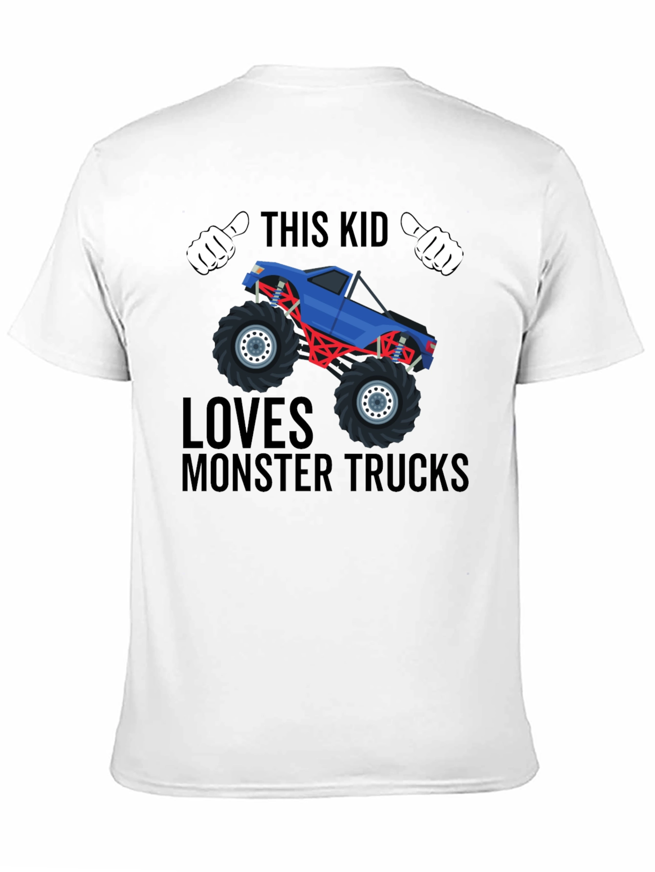 Monster Truck Kids T-Shirt