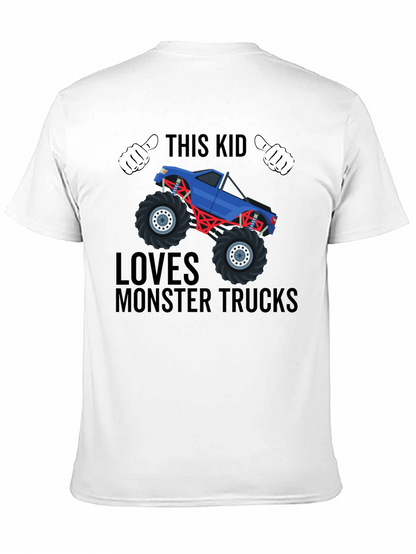 Monster Truck Kids T-Shirt