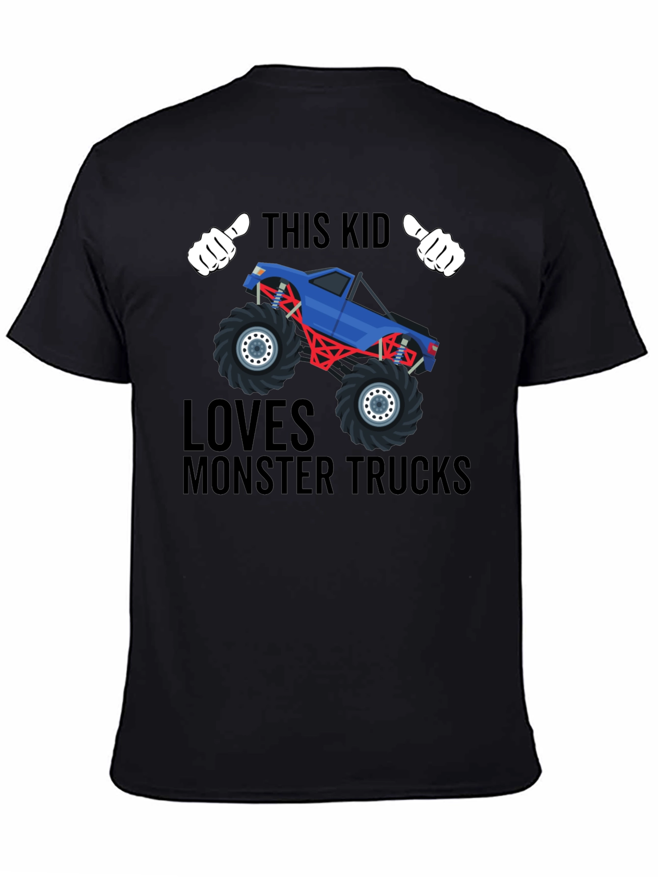 Monster Truck Kids T-Shirt