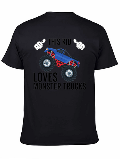 Monster Truck Kids T-Shirt
