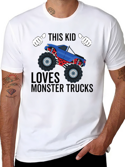 Monster Truck Kids T-Shirt