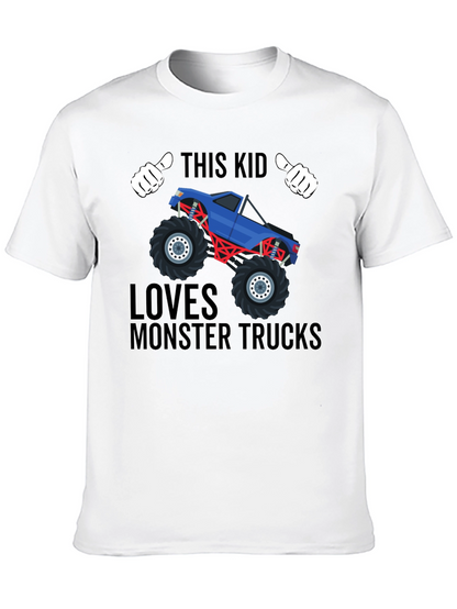 Monster Truck Kids T-Shirt