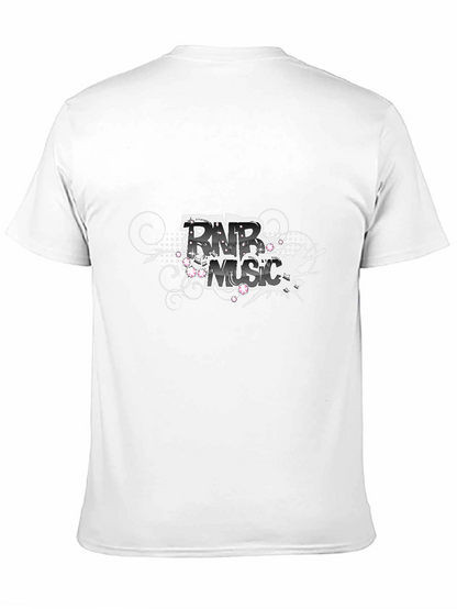R&B Music Graphic Black T-Shirt