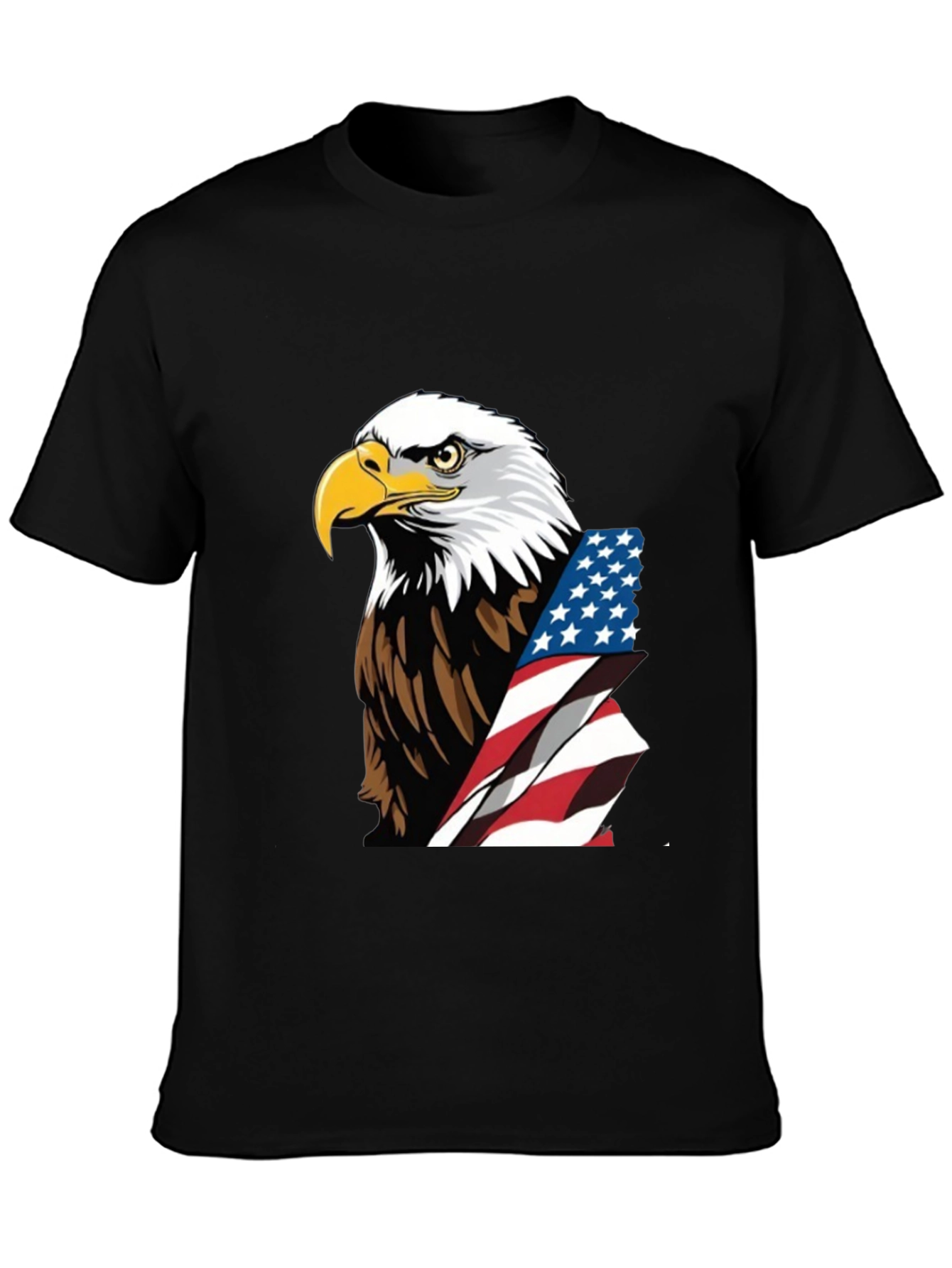 Patriotic Eagle Flag Graphic Tee
