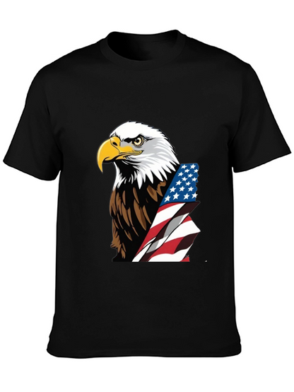 Patriotic Eagle Flag Graphic Tee