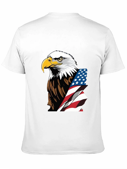 Patriotic Eagle Flag Graphic Tee