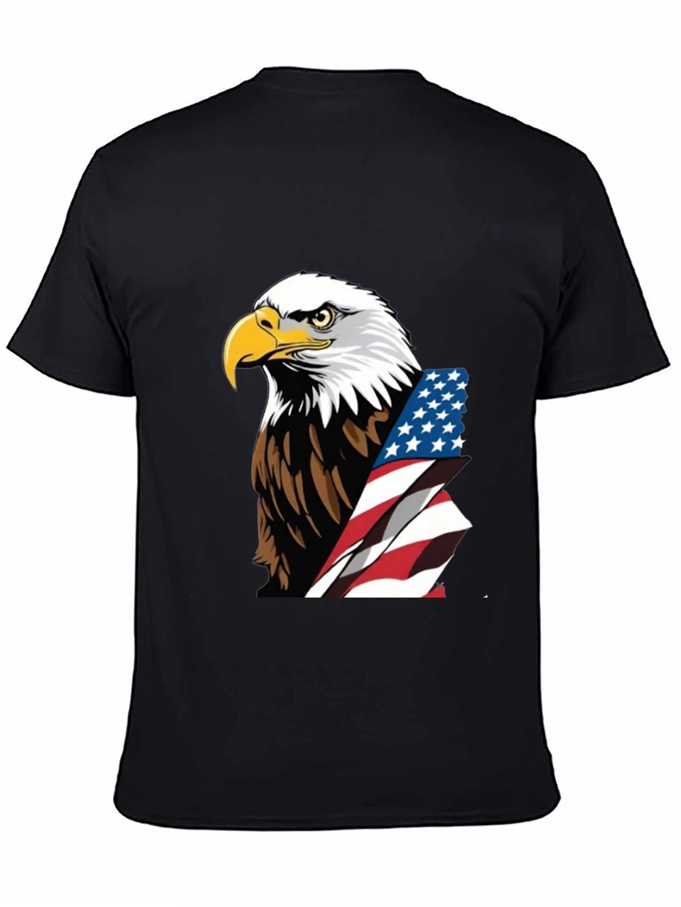 Patriotic Eagle Flag Graphic Tee
