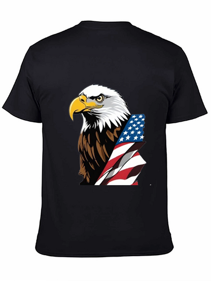 Patriotic Eagle Flag Graphic Tee