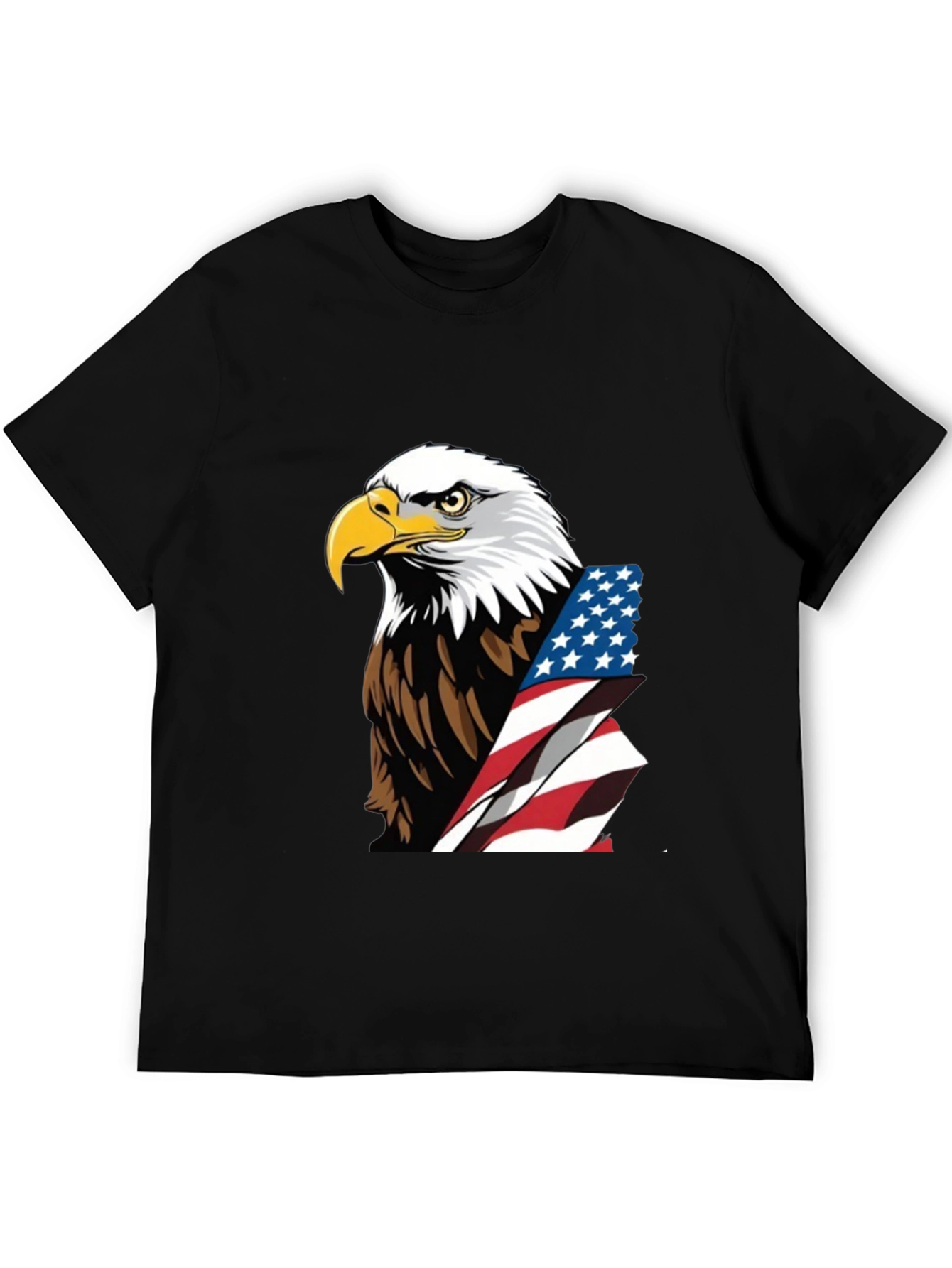 Patriotic Eagle Flag Graphic Tee