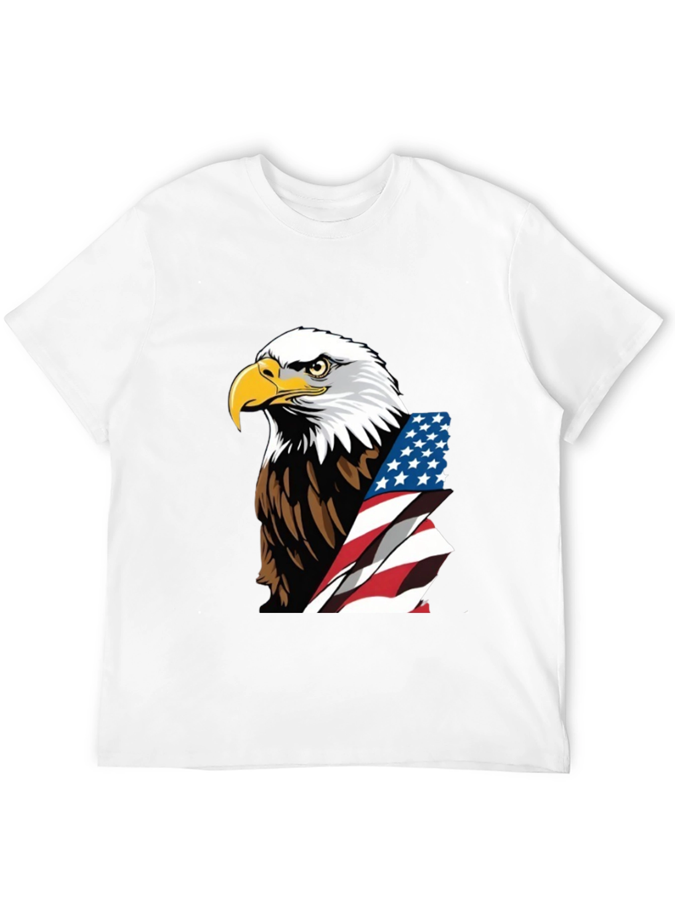 Patriotic Eagle Flag Graphic Tee