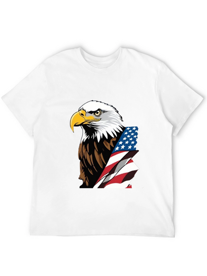 Patriotic Eagle Flag Graphic Tee