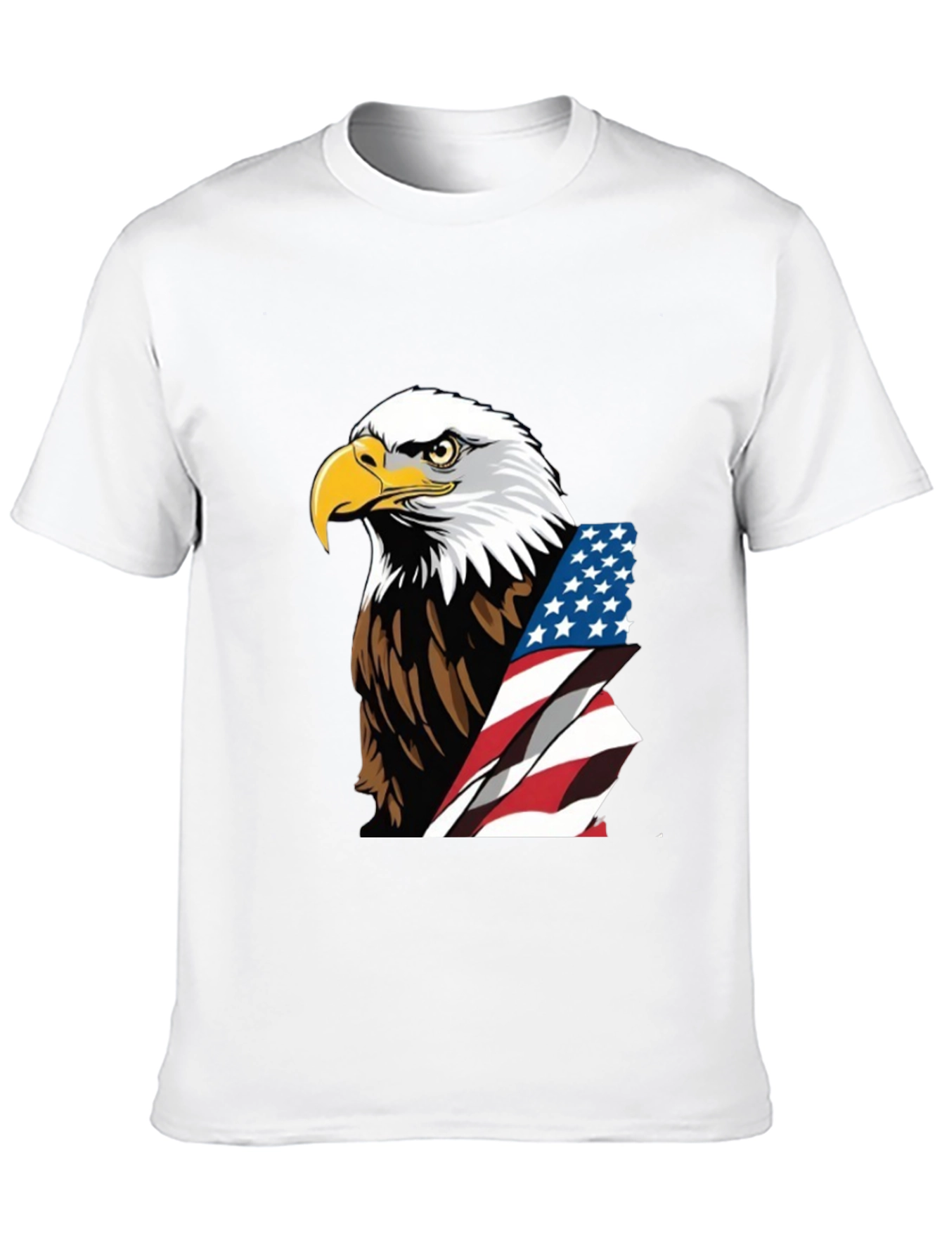 Patriotic Eagle Flag Graphic Tee