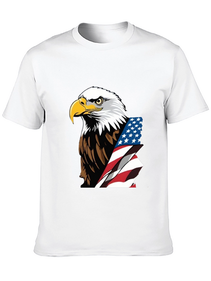 Patriotic Eagle Flag Graphic Tee