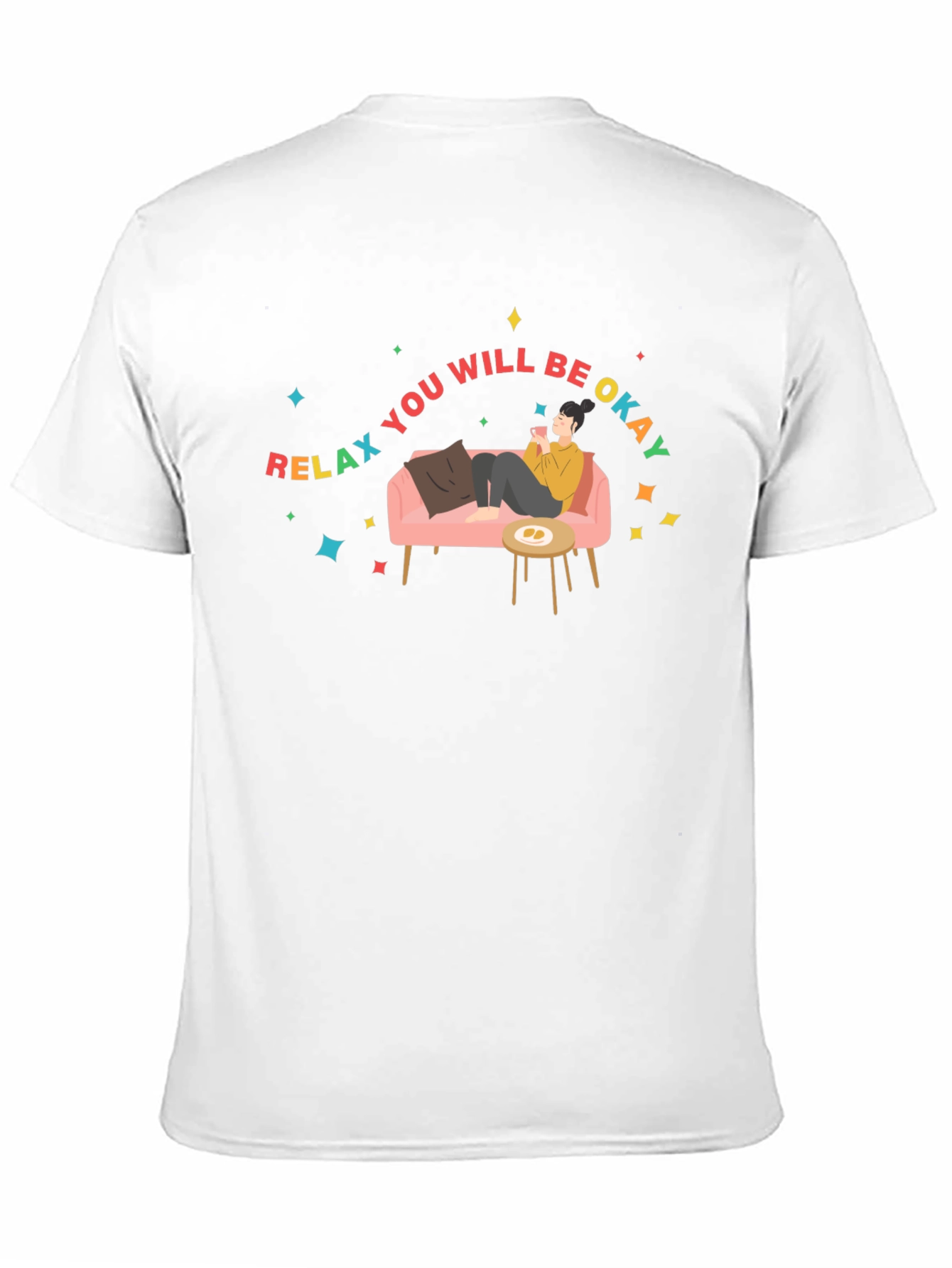 Relax You Will Be Okay Graphic T-Shirt