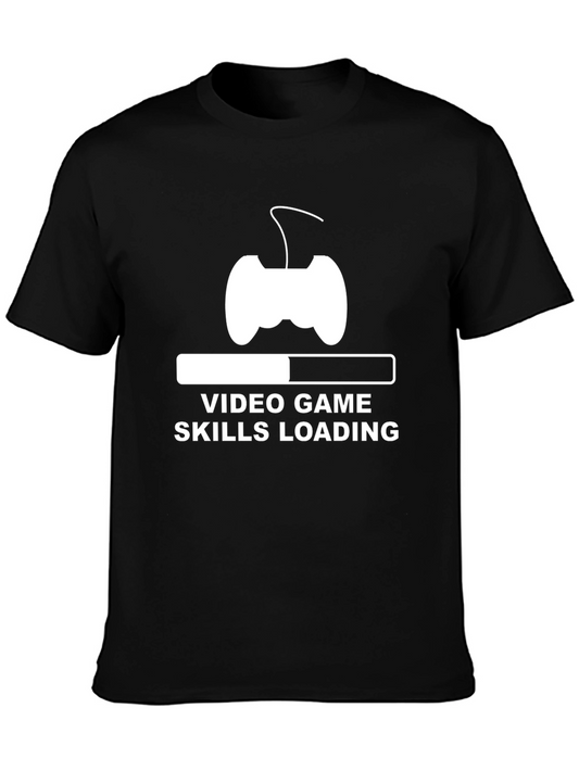 Video Game Skills Loading T-Shirt - Gamer Tee
