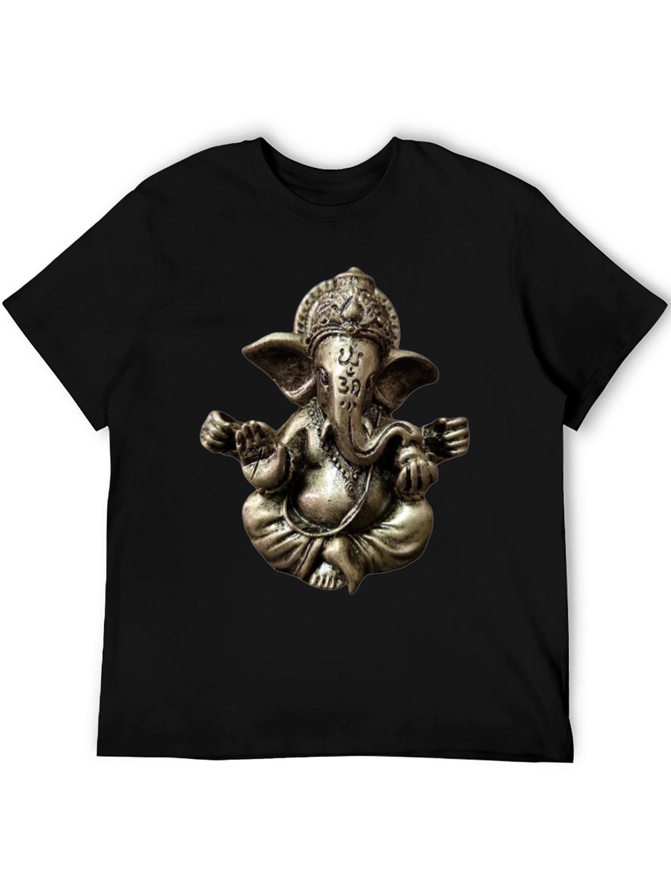 Ganesha Graphic Tee - Spiritual Om Design