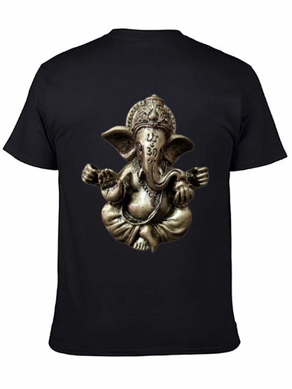 Ganesha Graphic Tee - Spiritual Om Design