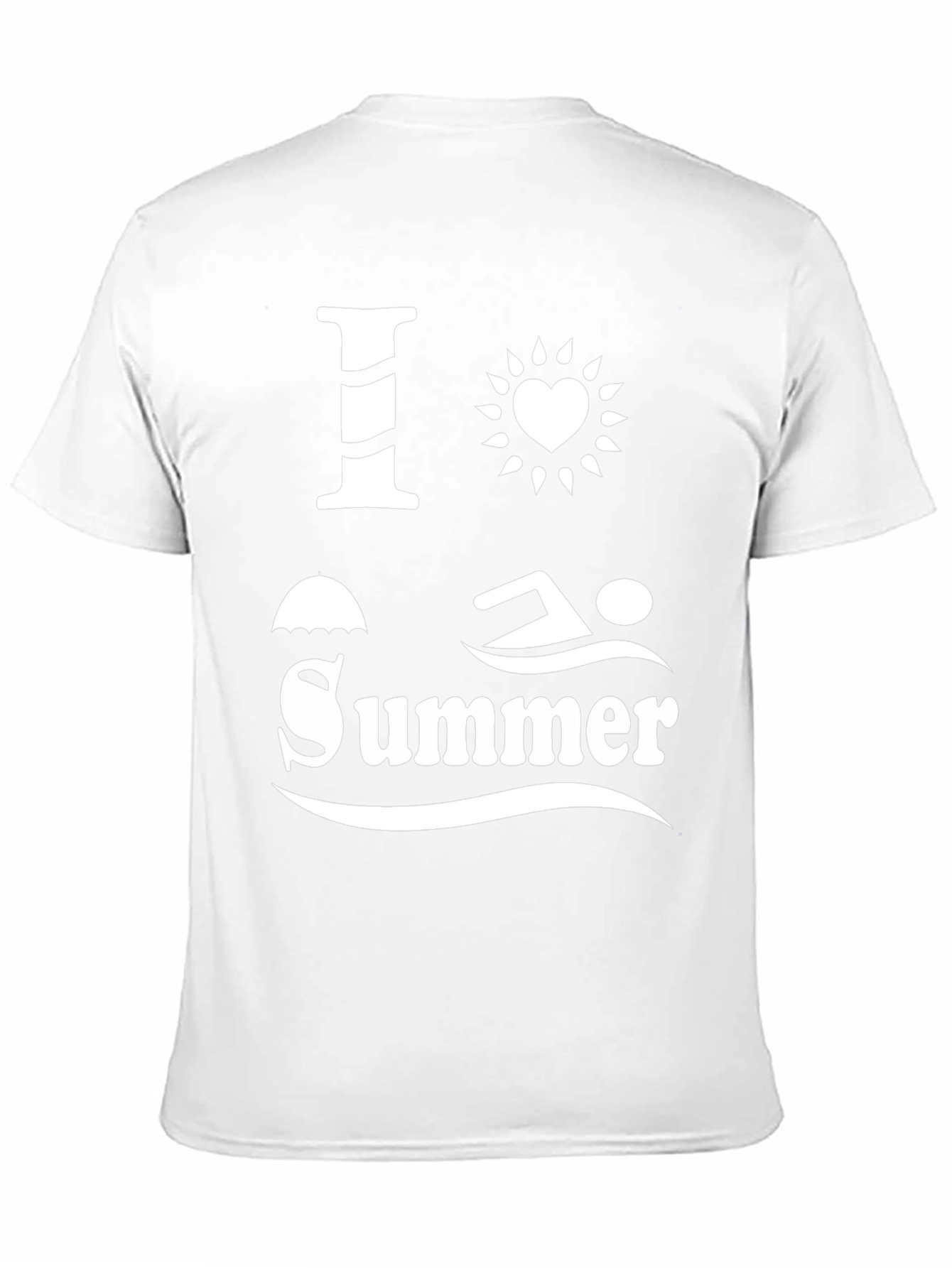 I Love Summer Graphic T-Shirt