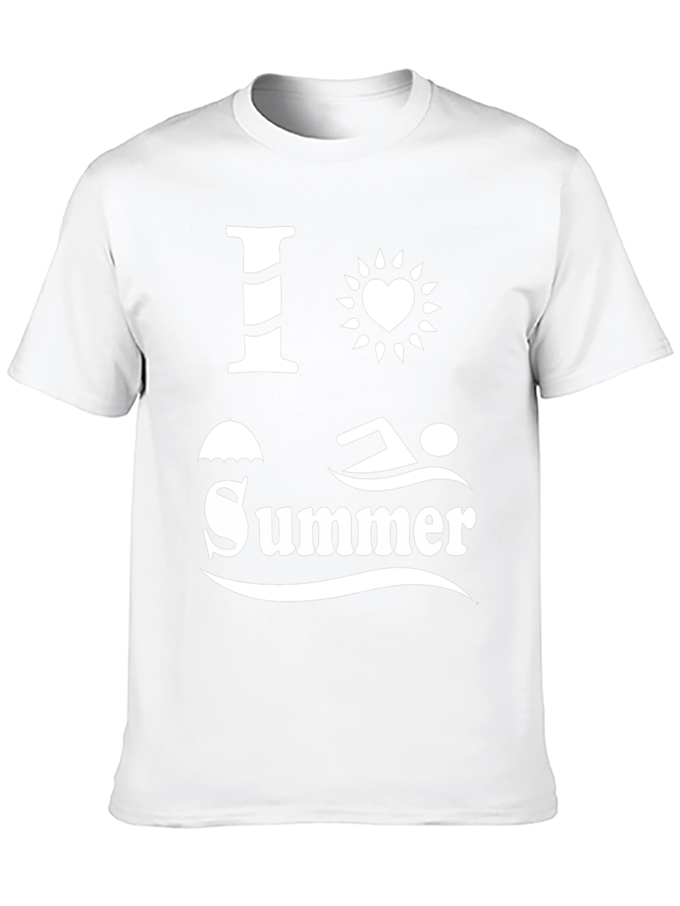 I Love Summer Graphic T-Shirt