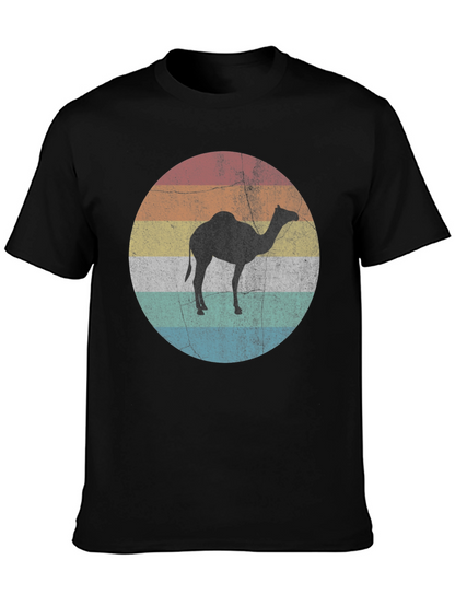 Retro Camel Silhouette Graphic Tee