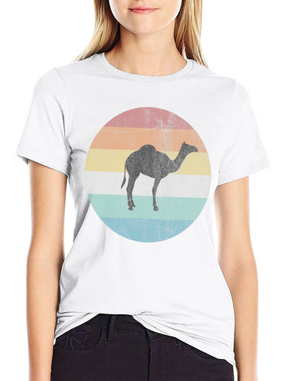 Retro Camel Silhouette Graphic Tee