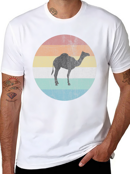 Retro Camel Silhouette Graphic Tee