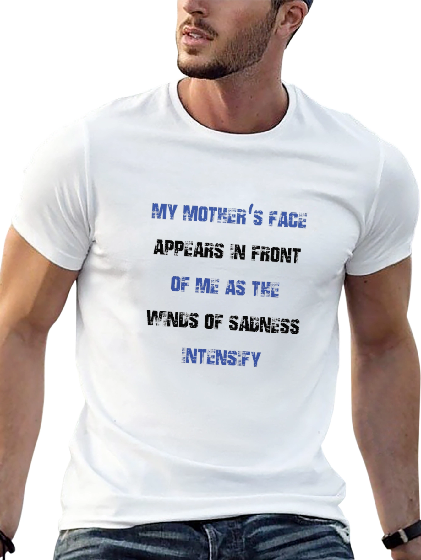 Emotional Graphic Tee - My Mothers Face