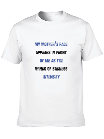Emotional Graphic Tee - My Mothers Face