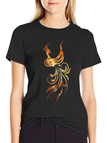 Phoenix Graphic Black T-Shirt