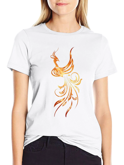 Phoenix Graphic Black T-Shirt