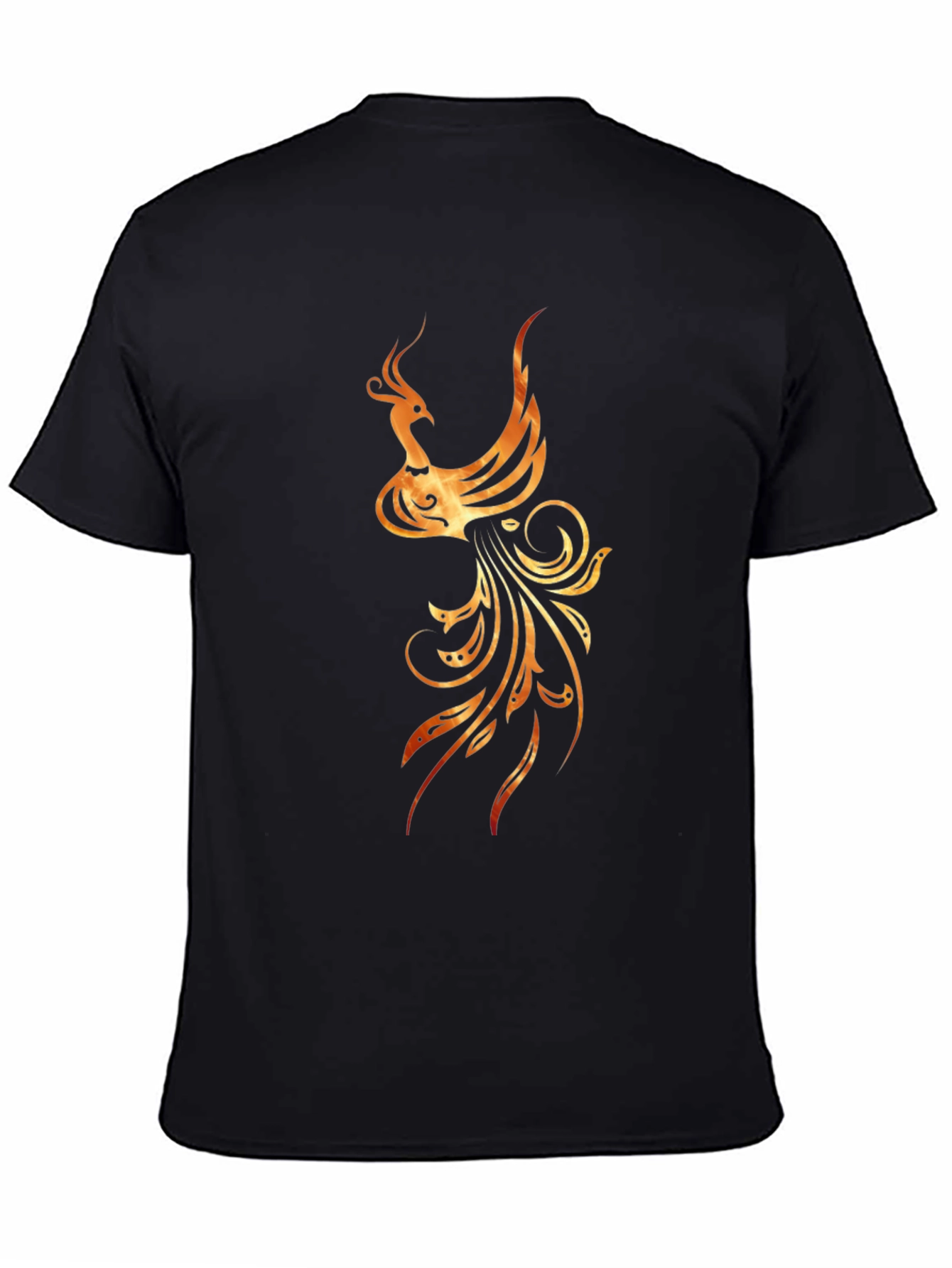Phoenix Graphic Black T-Shirt