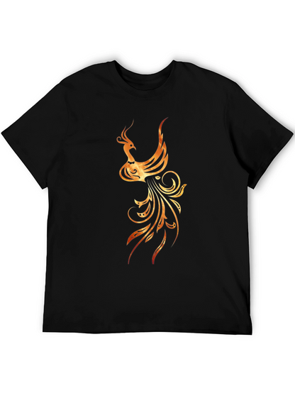 Phoenix Graphic Black T-Shirt