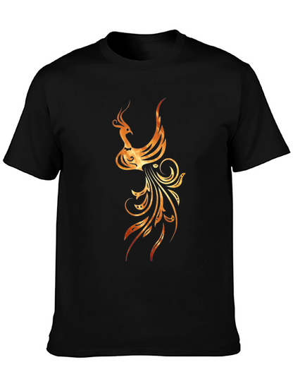 Phoenix Graphic Black T-Shirt