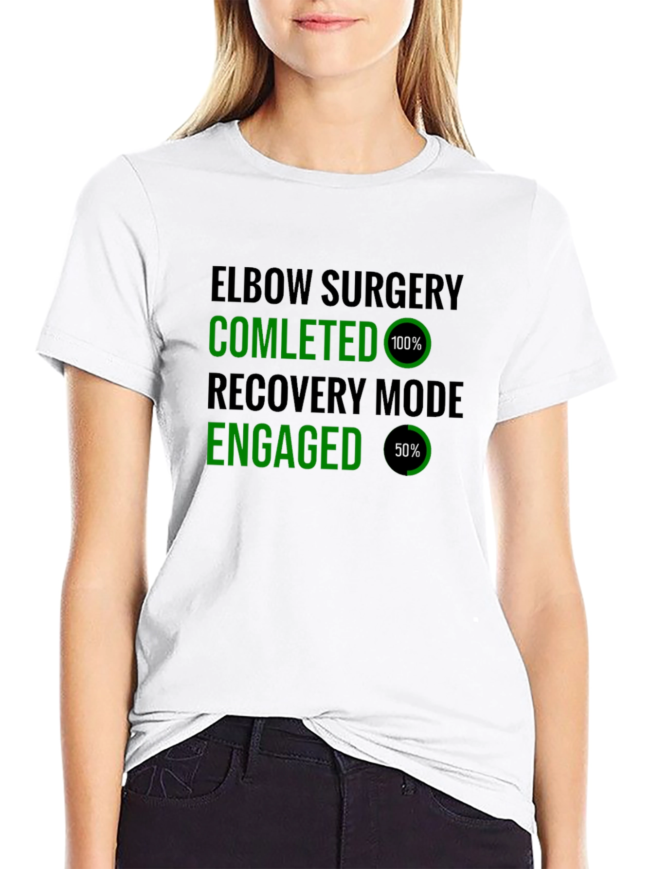 Elbow Surgery Recovery Mode T-Shirt