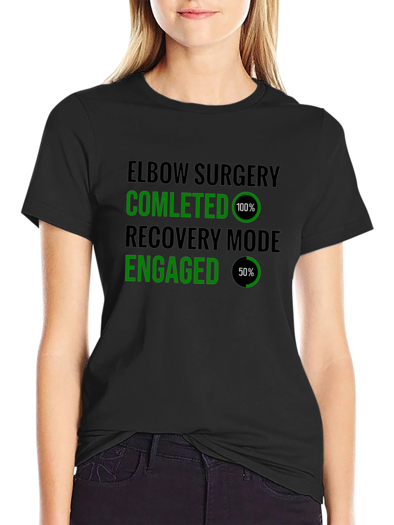 Elbow Surgery Recovery Mode T-Shirt