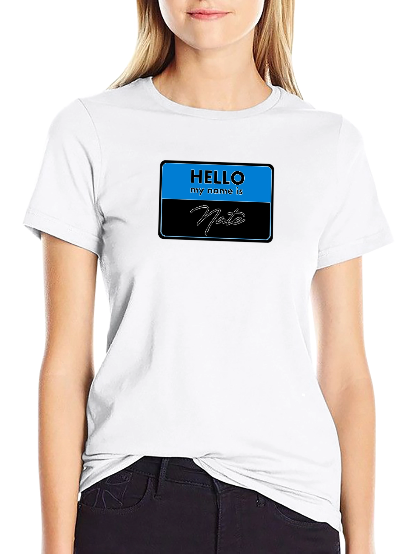 Hello My Name is Nate T-Shirt