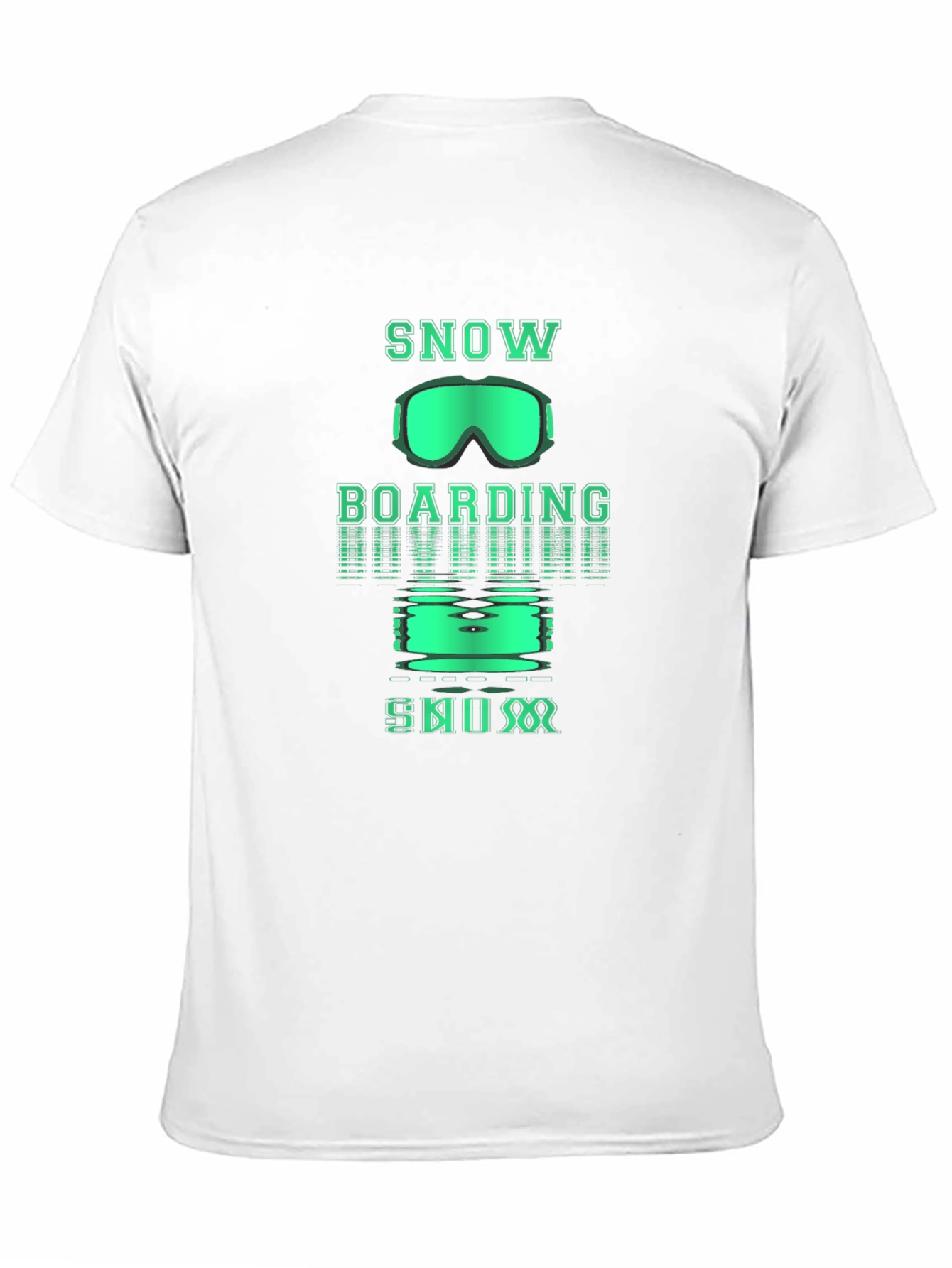 Snowboarding Graphic T-Shirt - Winter Sports Tee